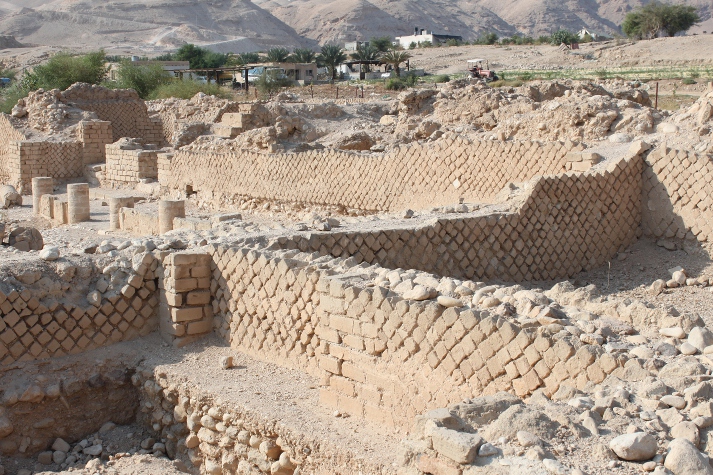 The third palace of King Herod on the western side of Jericho