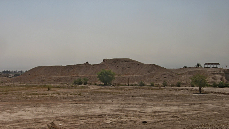 Tel Jericho seen from the road