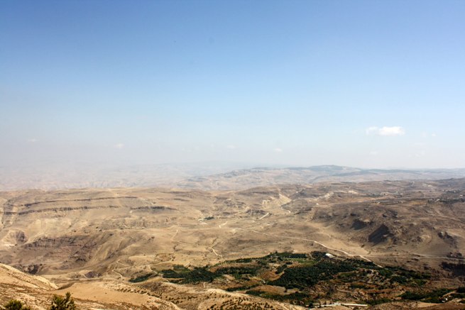 Mt Nebo הר נבוֹ - ראש הפסגה אשר על פני יריחו