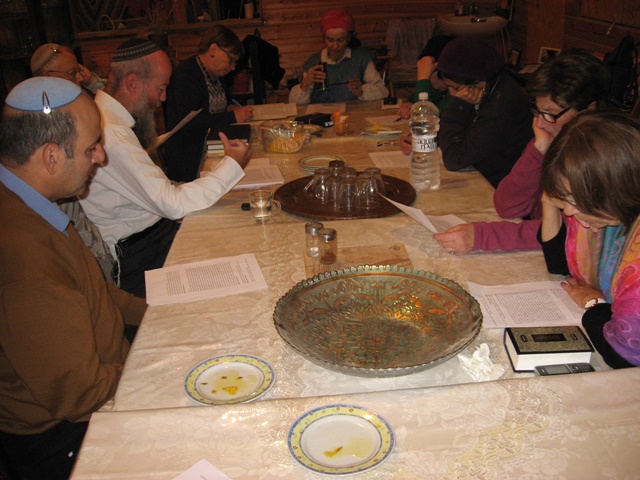 Monthly Bible Study in Beit Hogla east of Jericho