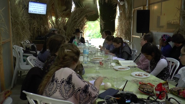 שיעורו של הרב יצחק גינזבורג בבית חגלה לרגל יום כיבוש יריחו