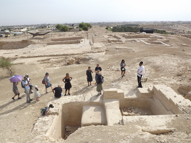 סיור סוכות בארמונות החשמונאים ביריחו
