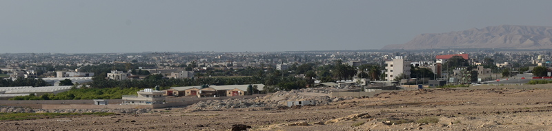 צופים אל יריחו מהצפון-מזרח