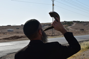 תקיעת שופר בשערי יריחו