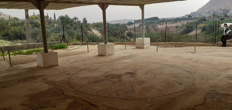 The Naaran Synagogue in the north of Jericho