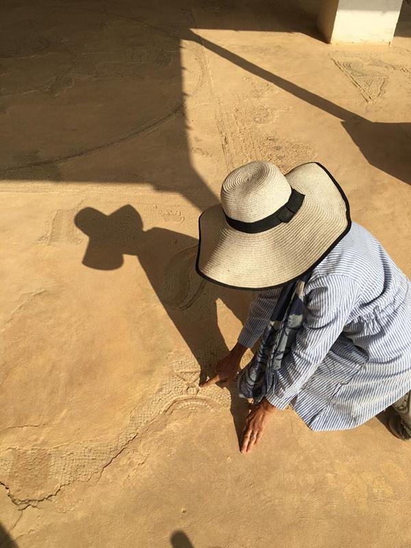 הפסיפס בבית כנסת נערן ביריחו