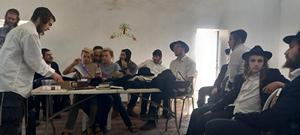 התוועדות חסידית ב-שלום על ישראל ביריחו