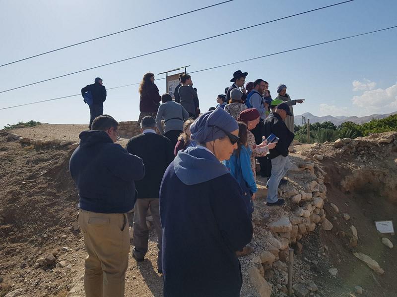 סיור חנוכה בתל יריחו